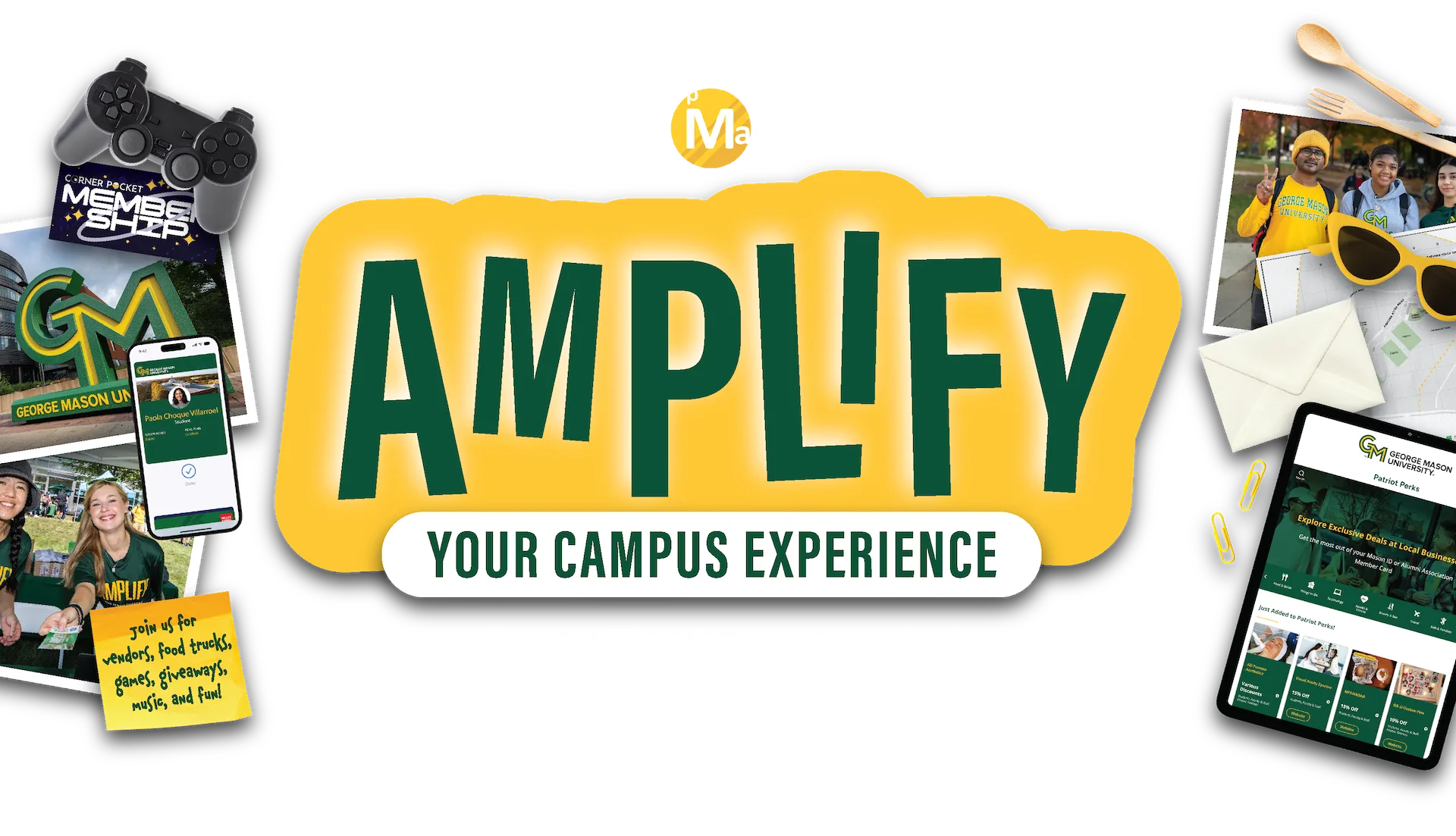 AMPLIFY is schedule for Tuesday, September 30, from 11 am to 2 pm in the front lawn of Merten Hall