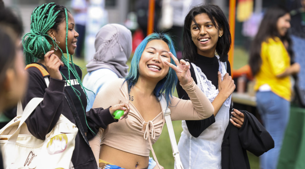 AMPLIFY will feature food trucks, games, giveaways, music, shopMason units, Patriot Perks members, amd community partners.  Photo by:  Ron Aira/Creative Services/ George Mason University