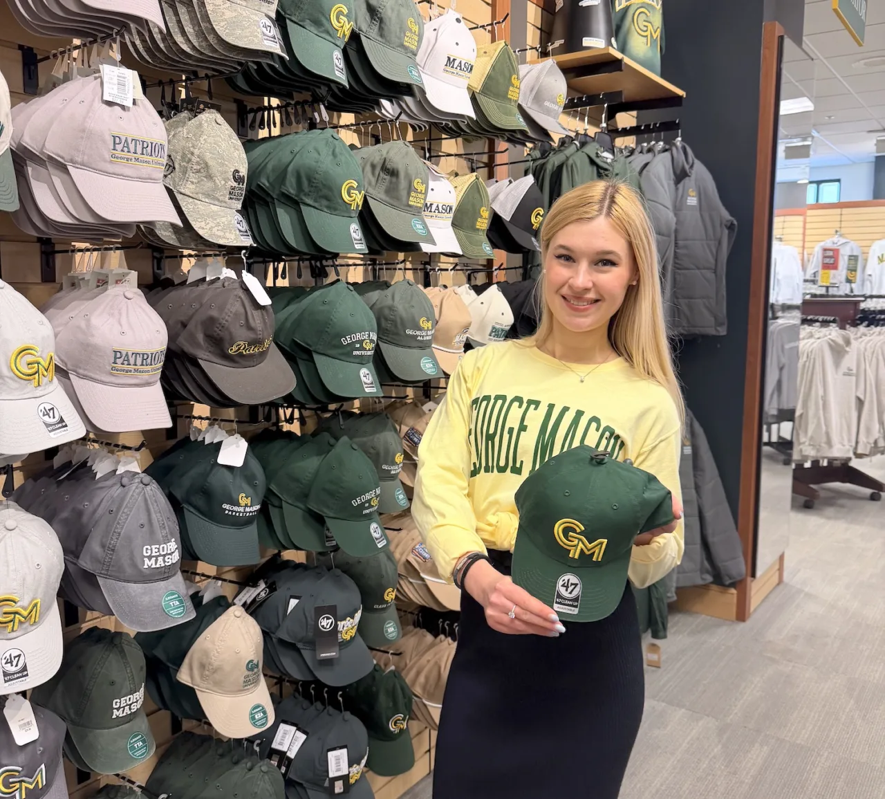 George Mason contracts with Rally House and eCampus.com for course materials and apparel