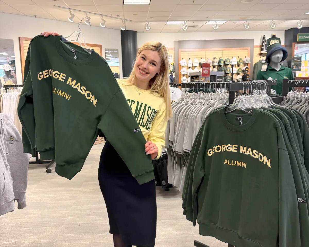 George Mason contracts with Rally House and eCampus.com for course materials and apparel