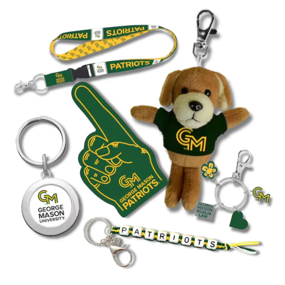 Keychains, lanyards, charms, bracelets, and more available at The bookstore