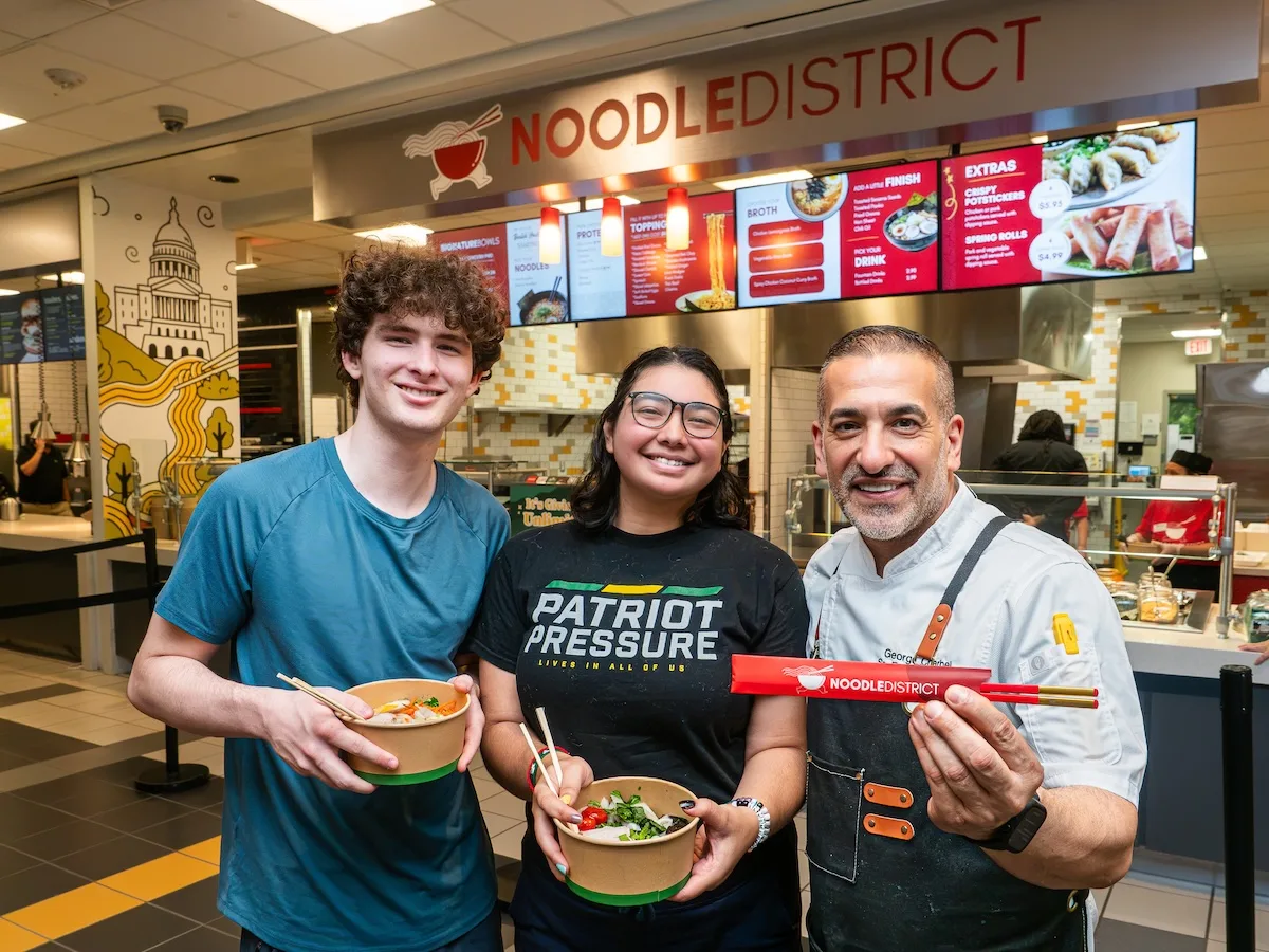 Noodle District is replacing the ACE Sushi at the first floor of the Johnson Center, offering a wide range of choice of ramen and noodle dishes.